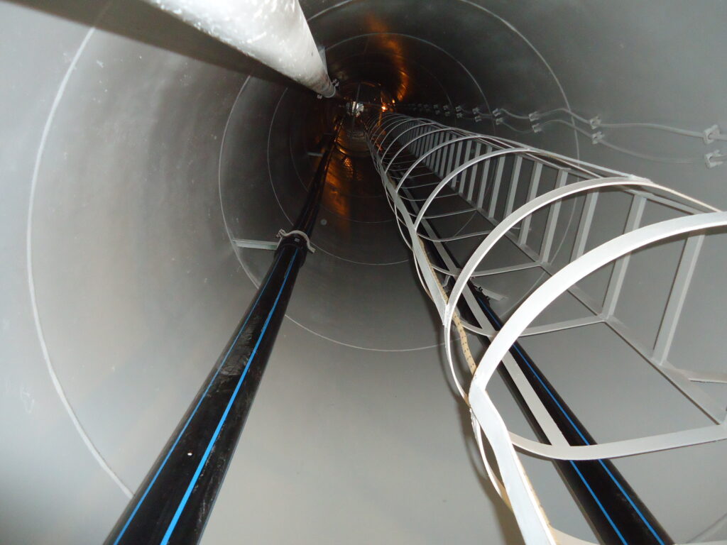 Víztorony karbantartás, hidroglóbusz, Novus-90